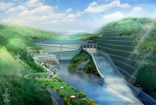 双鸭山老挝南塔河1号水电站项目